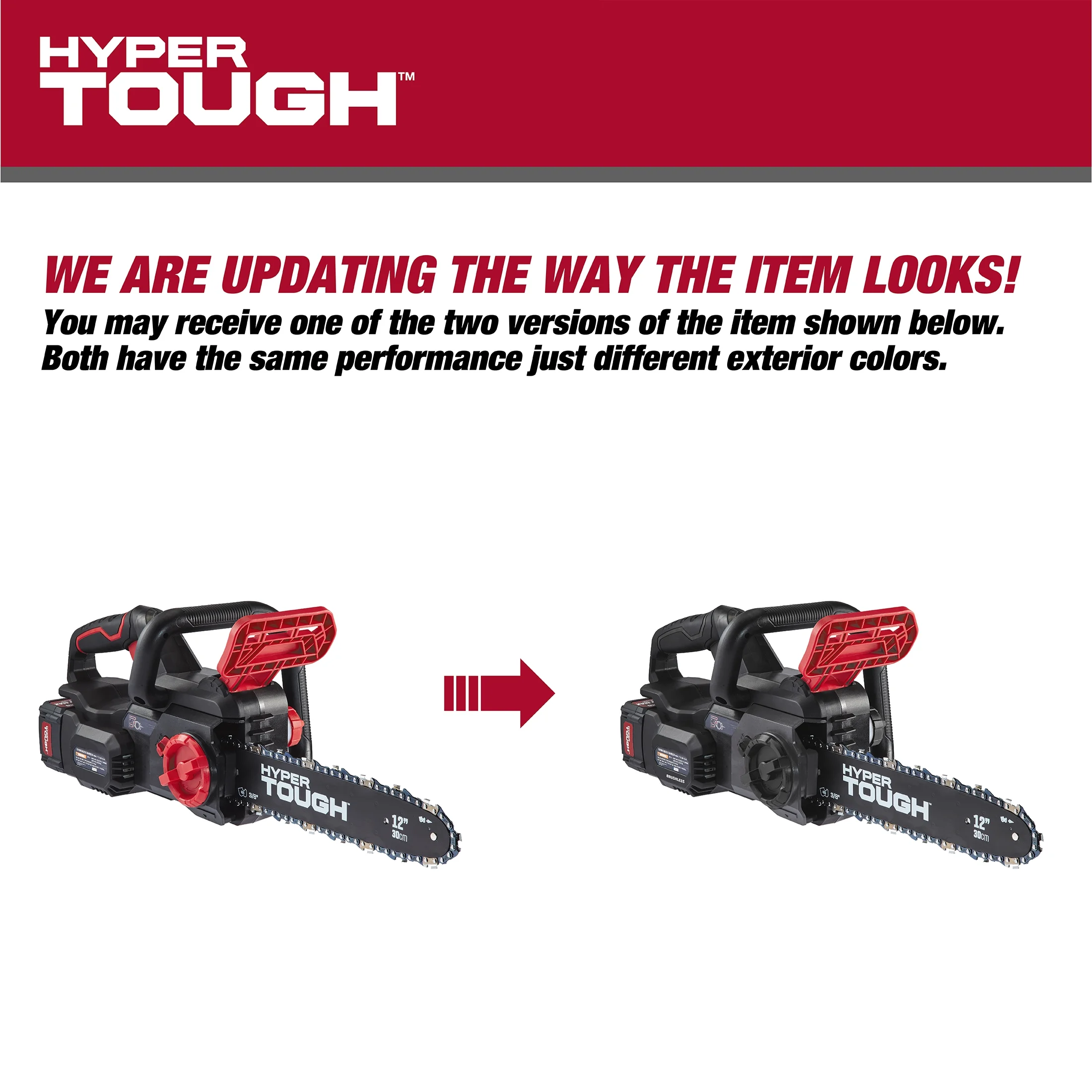 20V 4.0Ah Battery Powered 12in Brushless Chainsaw, HT22-401-03-03 - Image 4