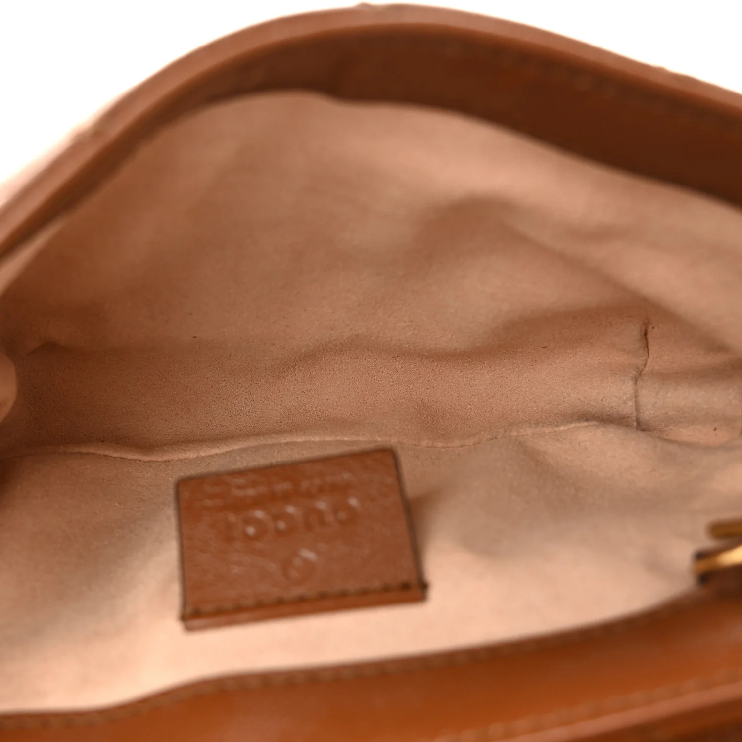 Azalea Calfskin Matelasse Diagonal Super Mini GG Marmont Shoulder Bag Cuir