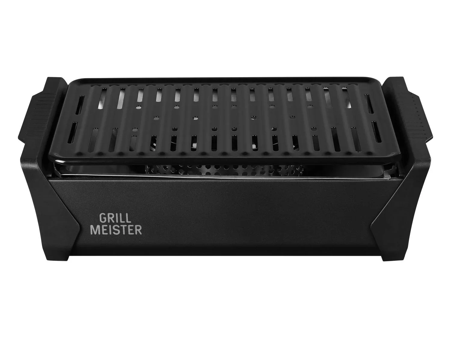 GRILLMEISTER Barbecue  charbon de bois avec ventilation active KANSAS AG 2.0 A1, 37 x 25 cm
