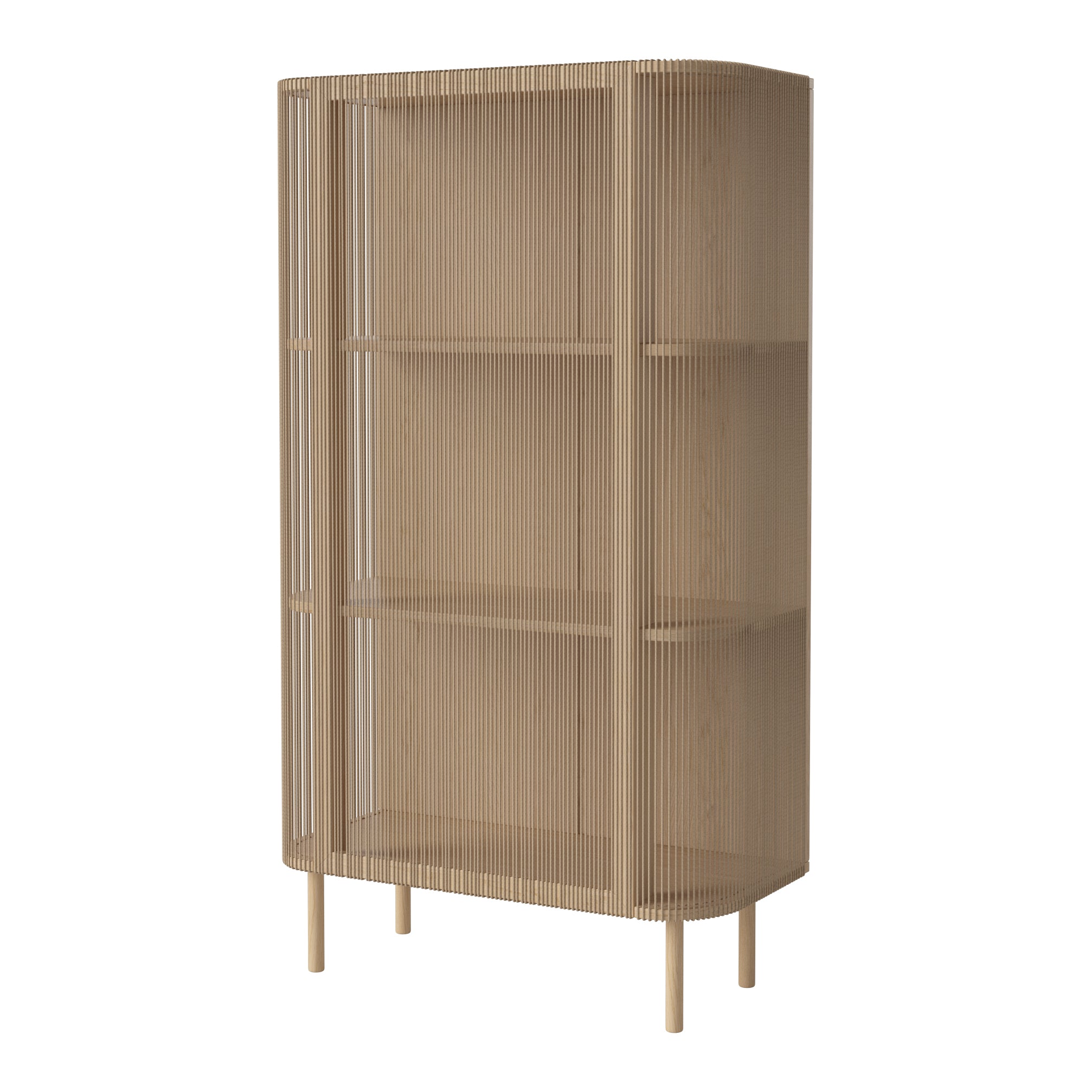 Bolia Cord Vitrinekast - Geolied Eiken