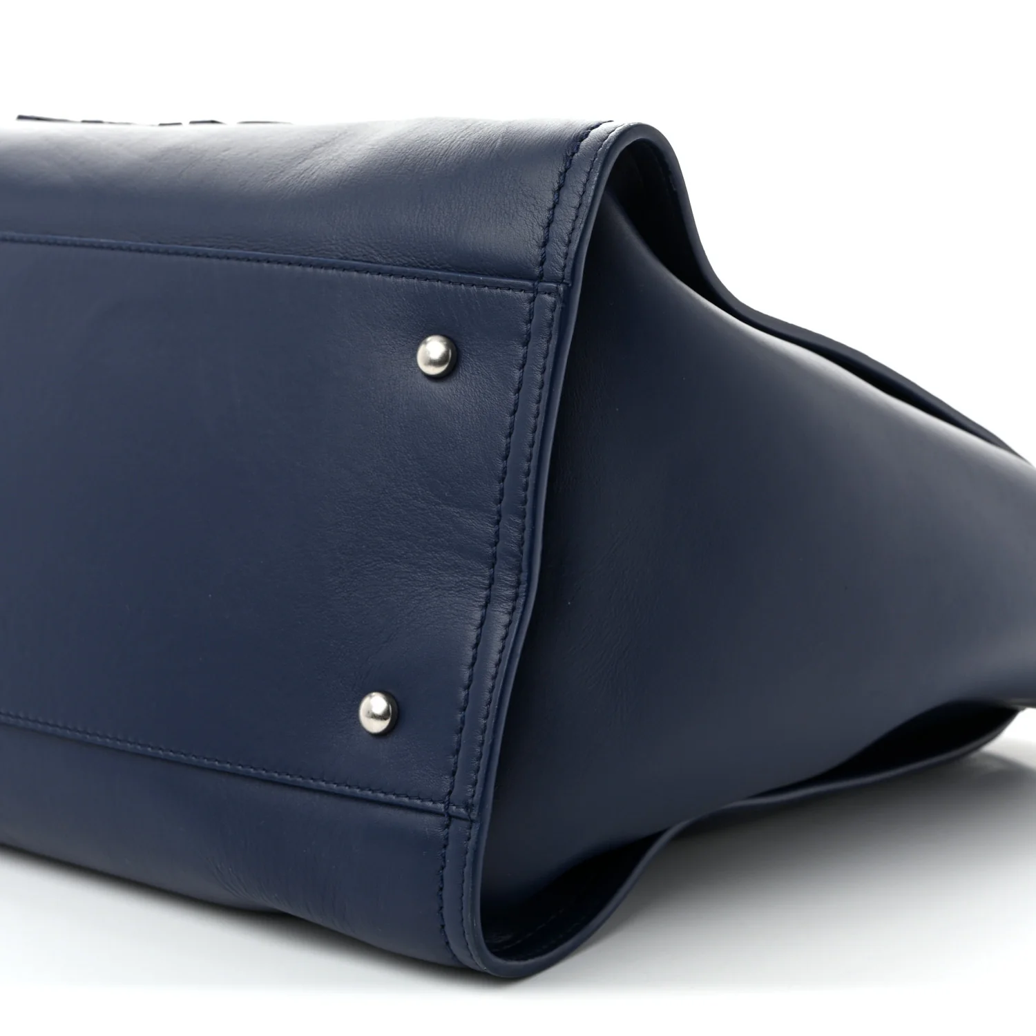 Calfskin Medium Deauville Navy