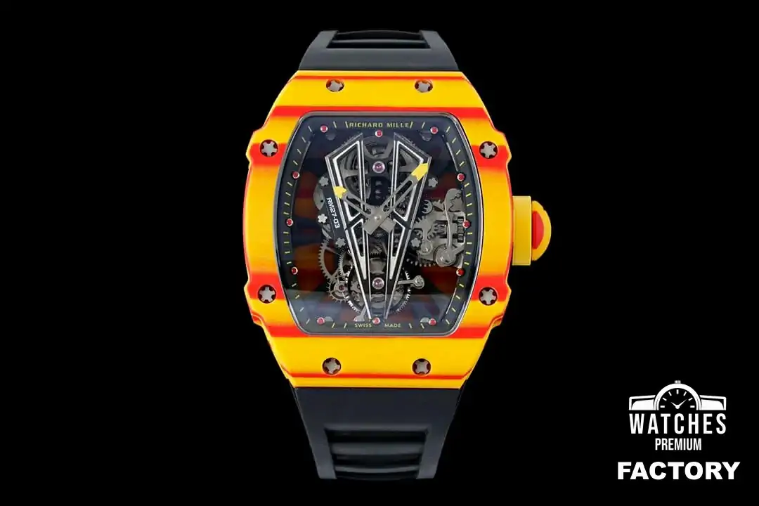 Richard Mille RM27-03 Rafael Nadal Tourbillon RM Factory Black Rubber Strap