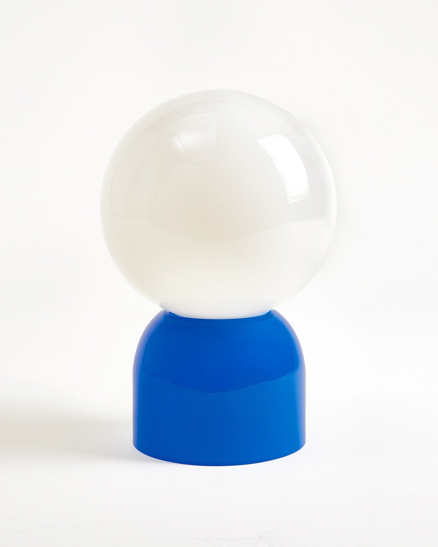 LUMO - GLASS LAMP SAND DARK BLUE