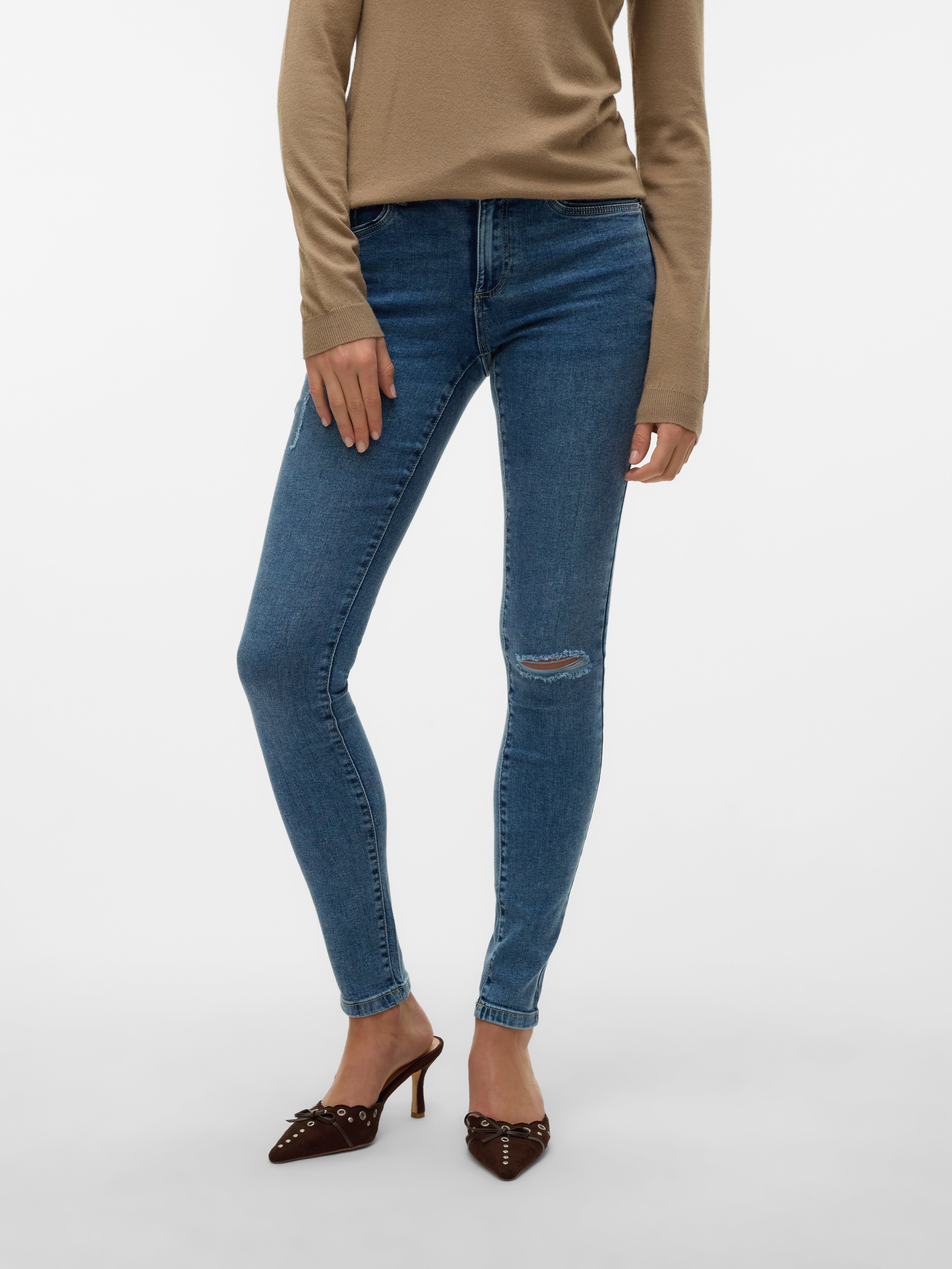 VERO MODA® VMTANYA Mid rise Skinny Fit Jeans