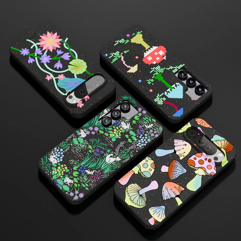 Black Midnight Pond Samsung Galaxy S23+(Plus) Case