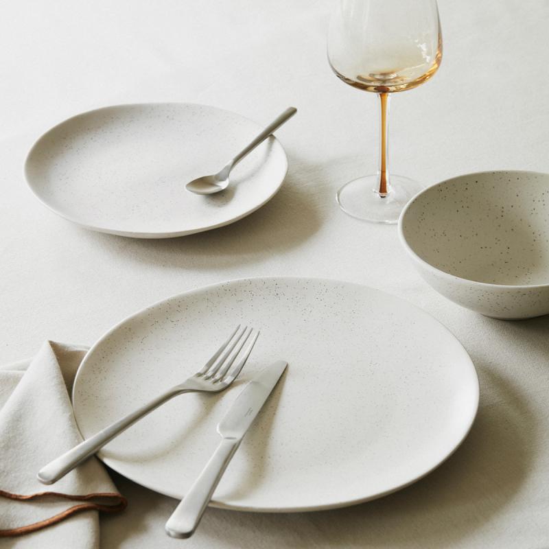 Nordic Vanilla asjett 15 cm kremhvit