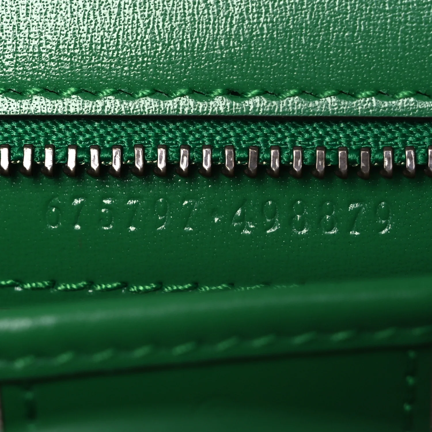 Boarded Dyana Lux Calfskin Web Small Bamboo 1947 Top Handle Bag Spring Green