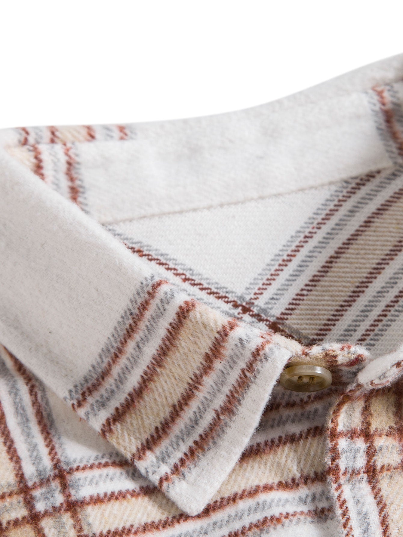 Surchemise à carreaux en flanelle avec poche