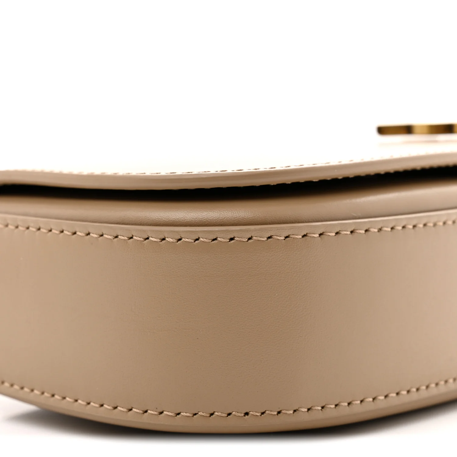 Box Calfskin Mini Voltaire Shoulder Bag Dark Cork