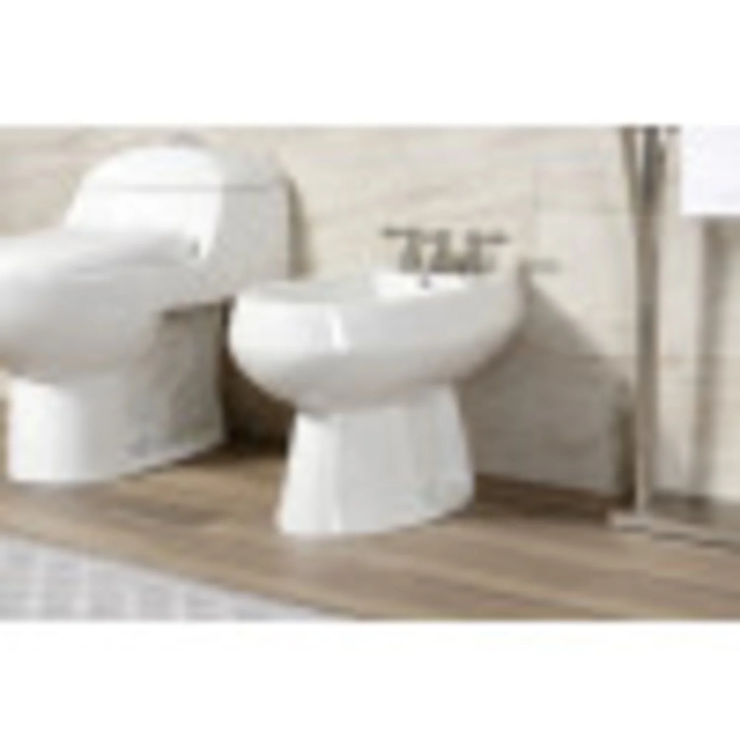 Kingston Brass KB320ACL American Classic Three-Handle Bidet Faucet, Matte Black
