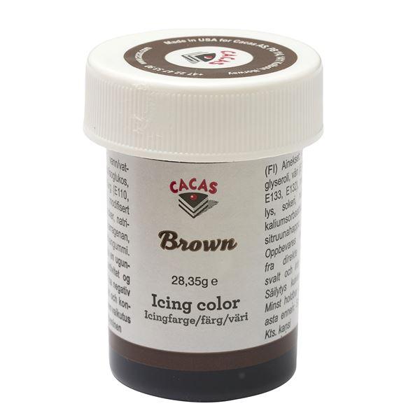 Icing-/konditorfarge brun