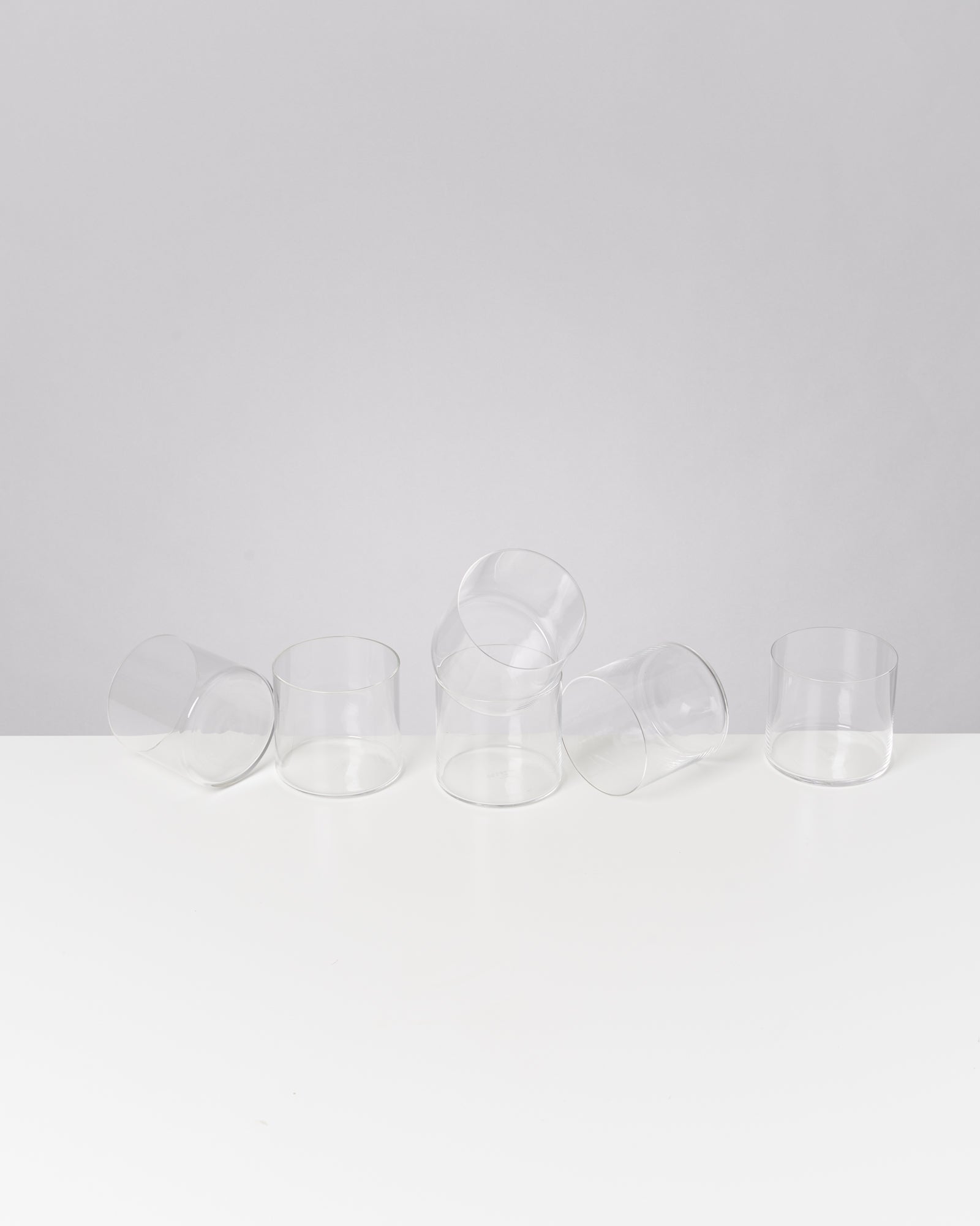 JOIA - SMALL GLASS TRANSPARENT SET OF 6