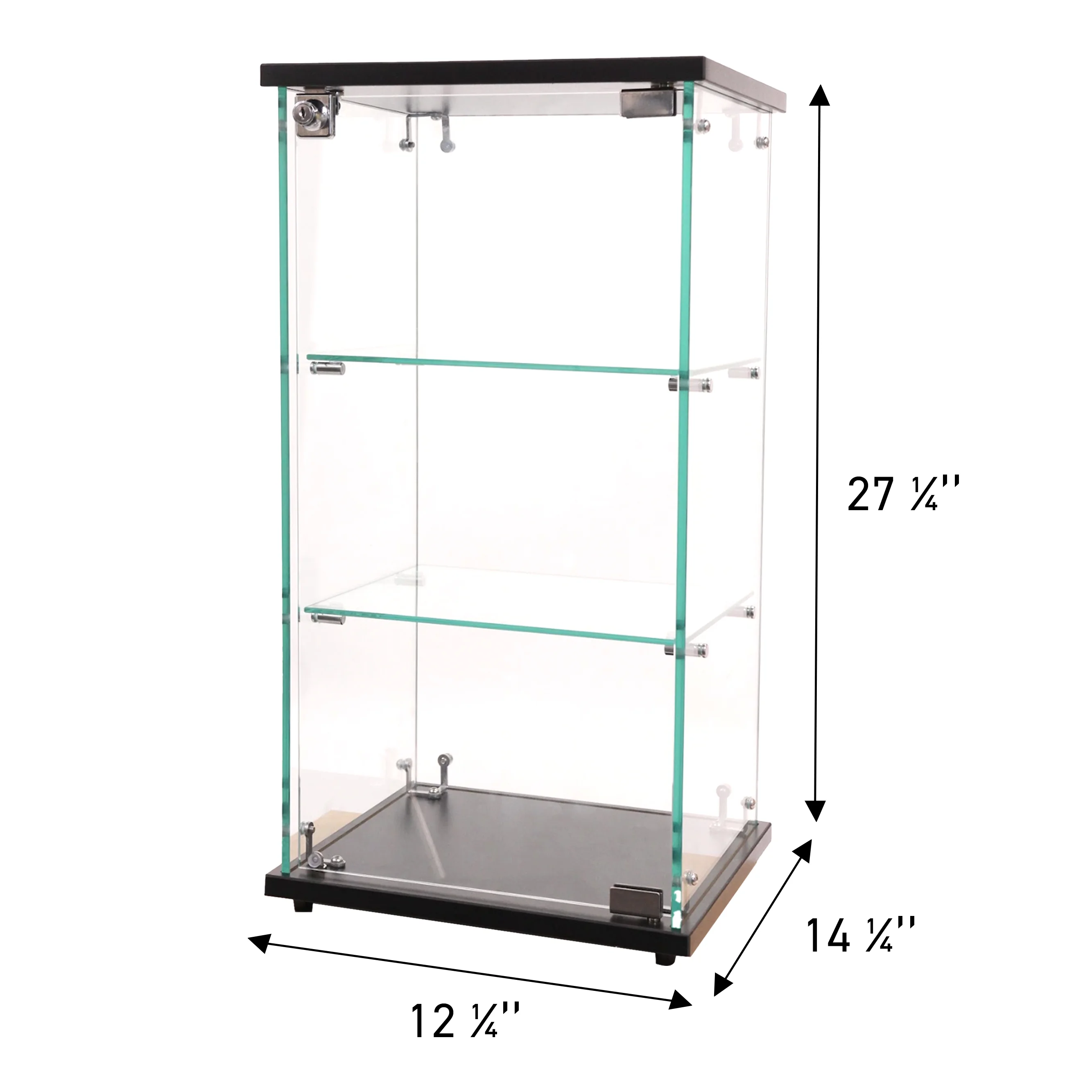 Sswbasics Infinity Countertop Glass Display Case (Ready to Assemble) - 12 - 1/4