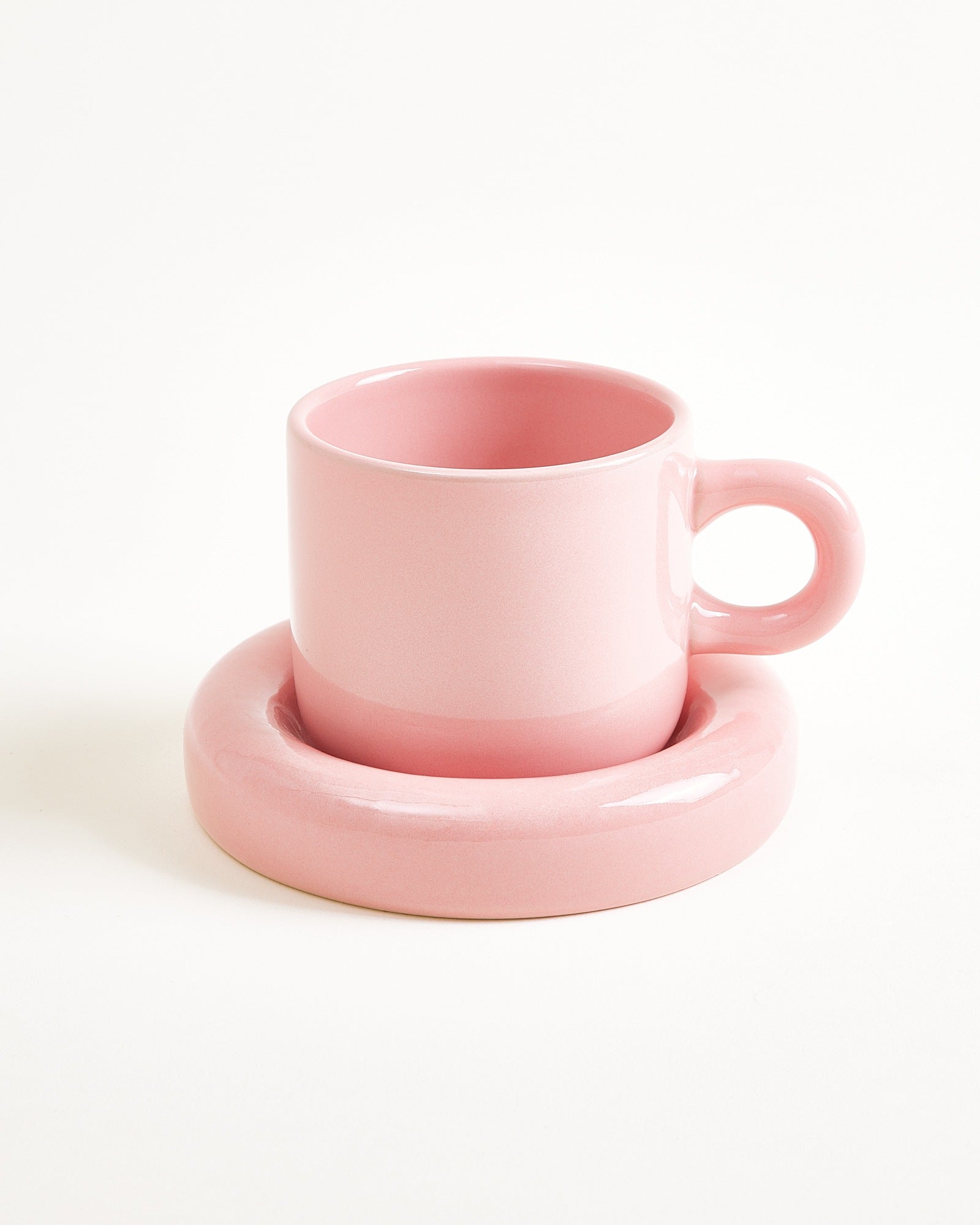 SEIA - MUG & SAUCER PINK