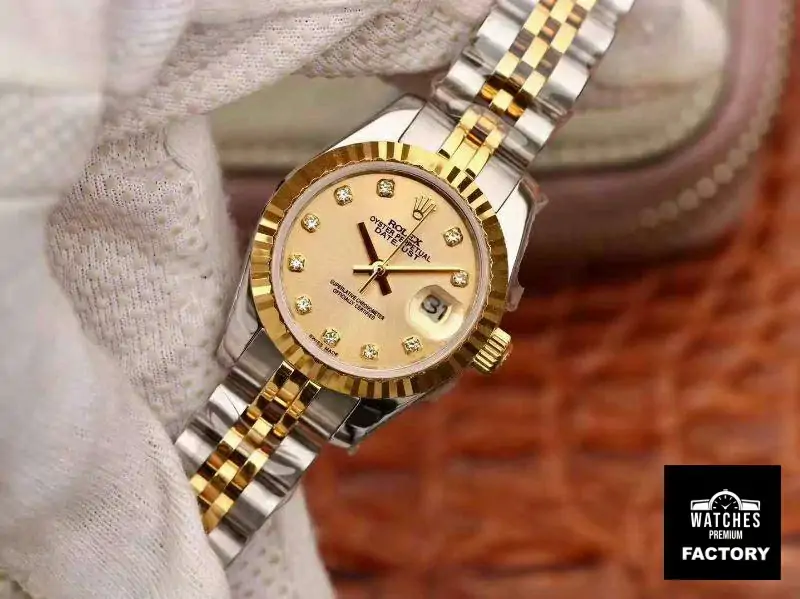 Rolex Lady Datejust 28mm 18K Gold Dial