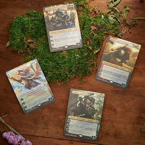 Pack Commander Bloomburrow Magic: The Gathering 2025 – Comprend les 4 decks (Animated Army, Family Matters, Peace Offering et Squirreled Away)