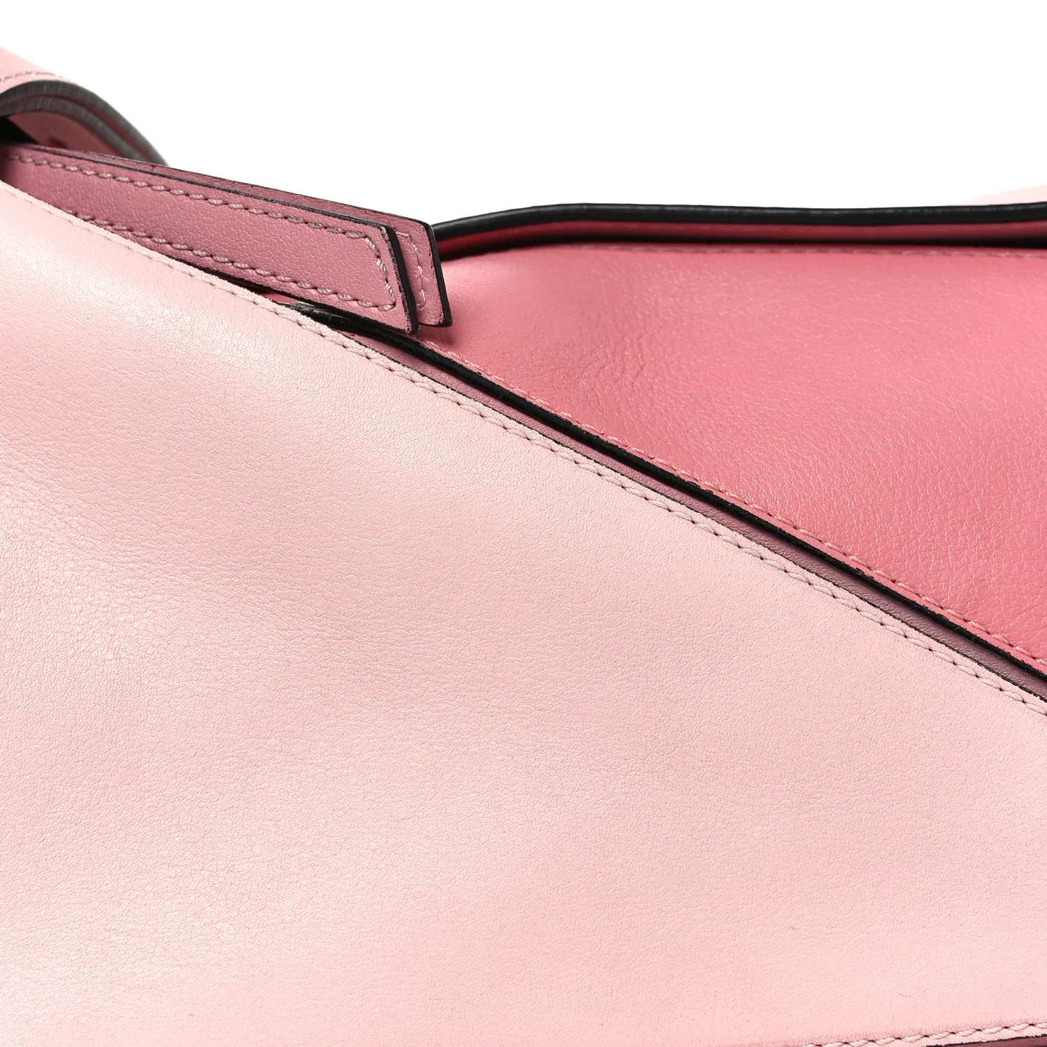 Calfskin Medium Puzzle Bag Soft Pink