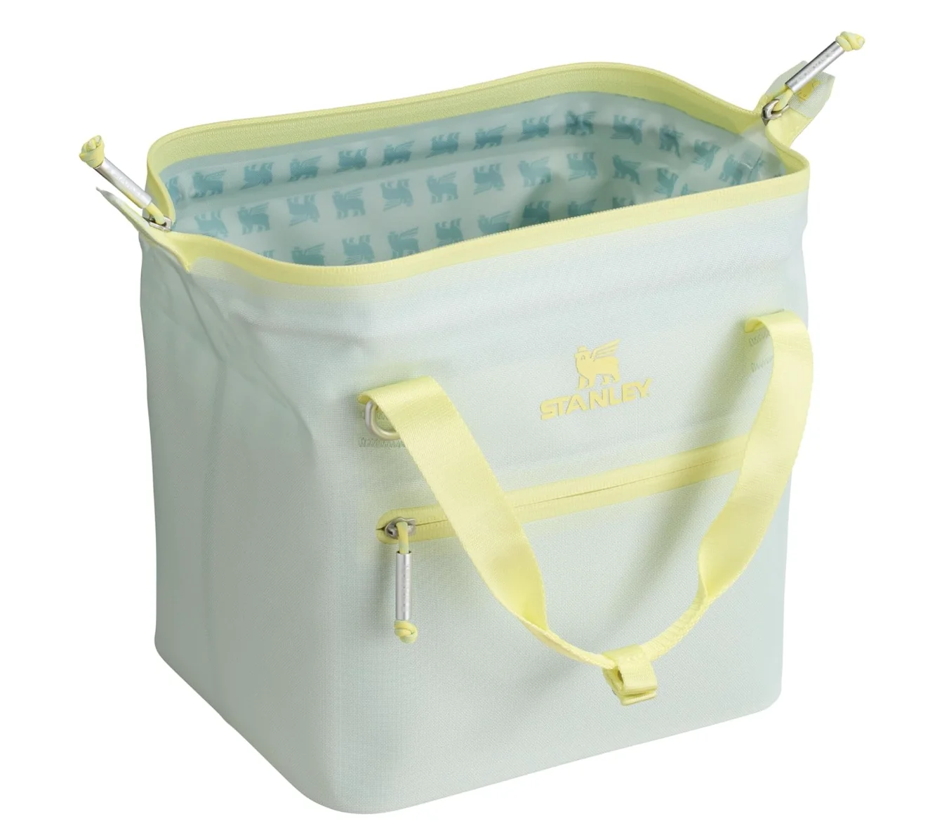 All Day Julienne Mini Soft Cooler Bag and Lunch Box Mist Color | Can Cooler with Handles and Strap | 12 Hour Cooling | Insulated Travel Bag with Zipper | BPA-Free - Image 3