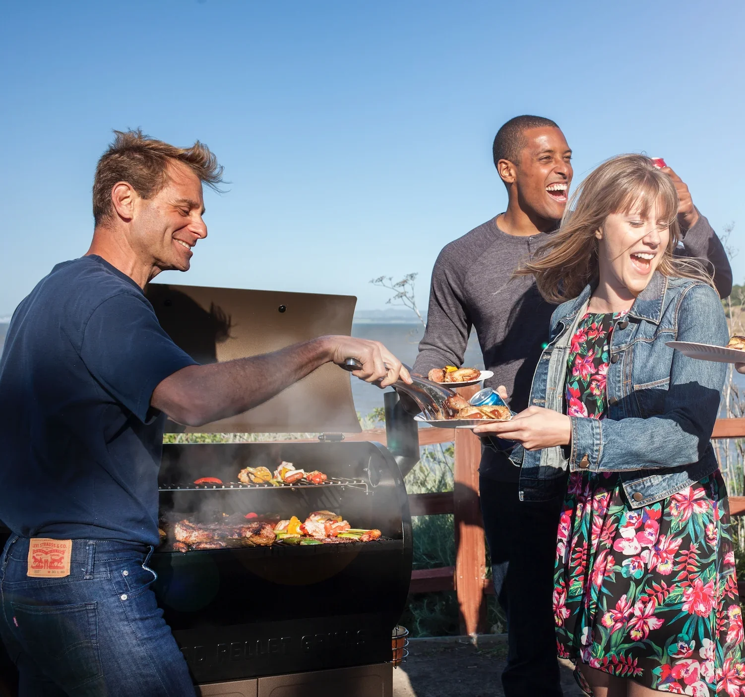 GRILLS ZPG-450A3 Wood Pellet Grill & Smoker 8-in-1 BBQ 2022 model, Black
