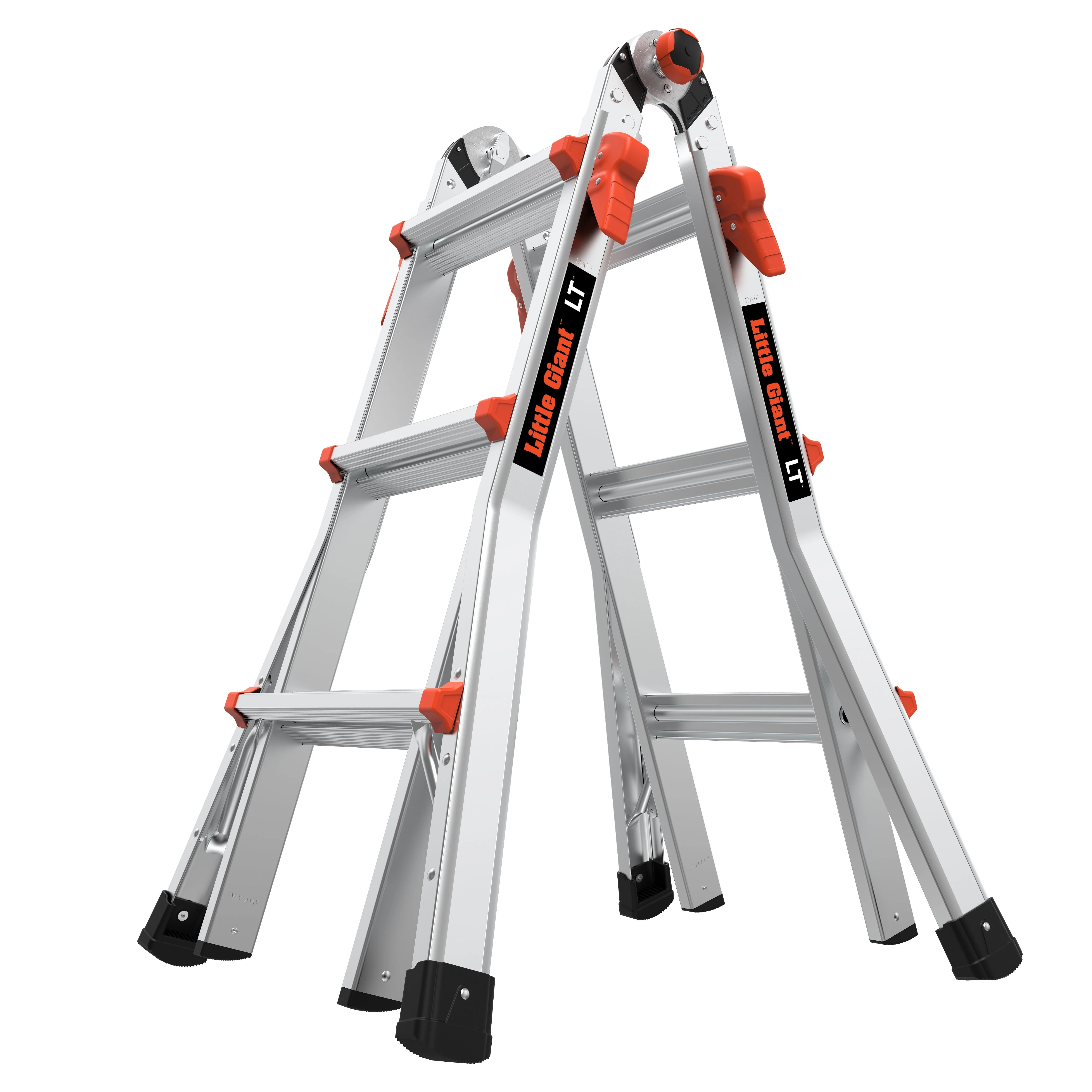 Little Giant Ladder Systems LT M13 Aluminum Multi Use Ladder, Type 1A   300 lbs  Rated