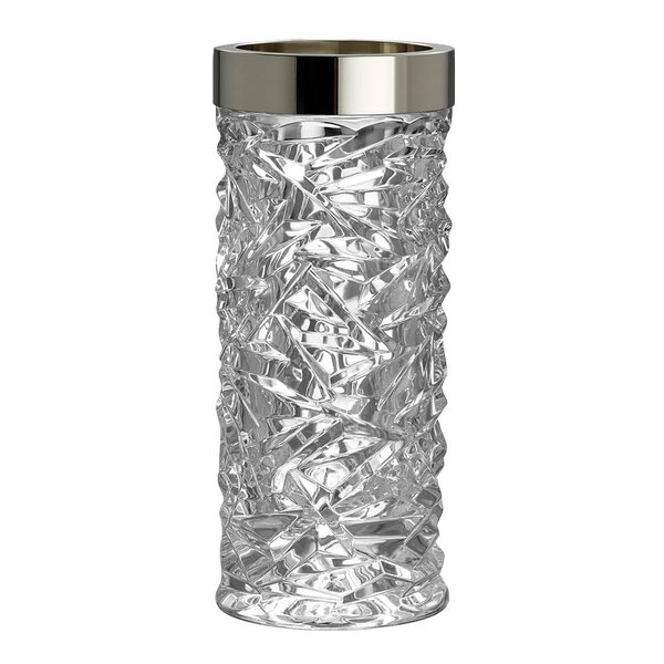 Carat vase sølvkant 24 cm