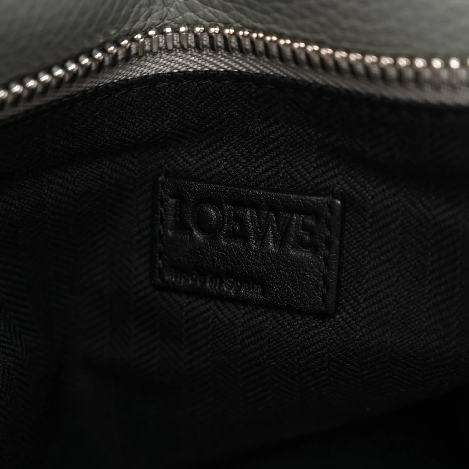 Calfskin Puzzle Bag XL Grey Blue