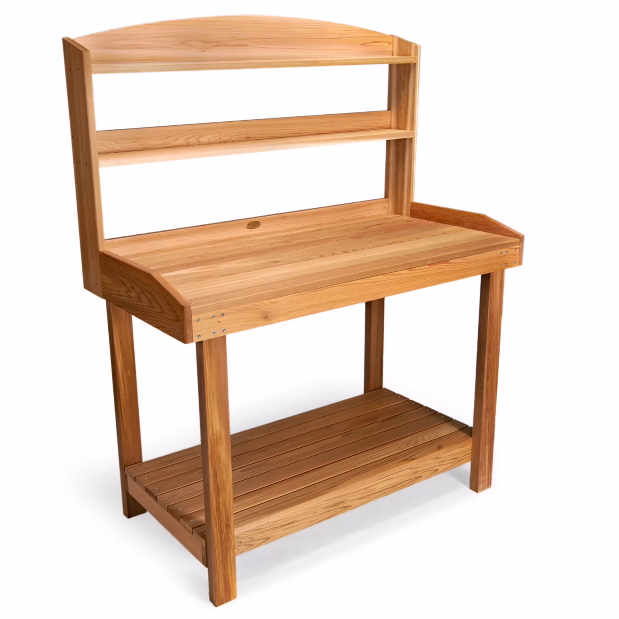 Deluxe Potting Bench, Outdoor Garden Workstation Table