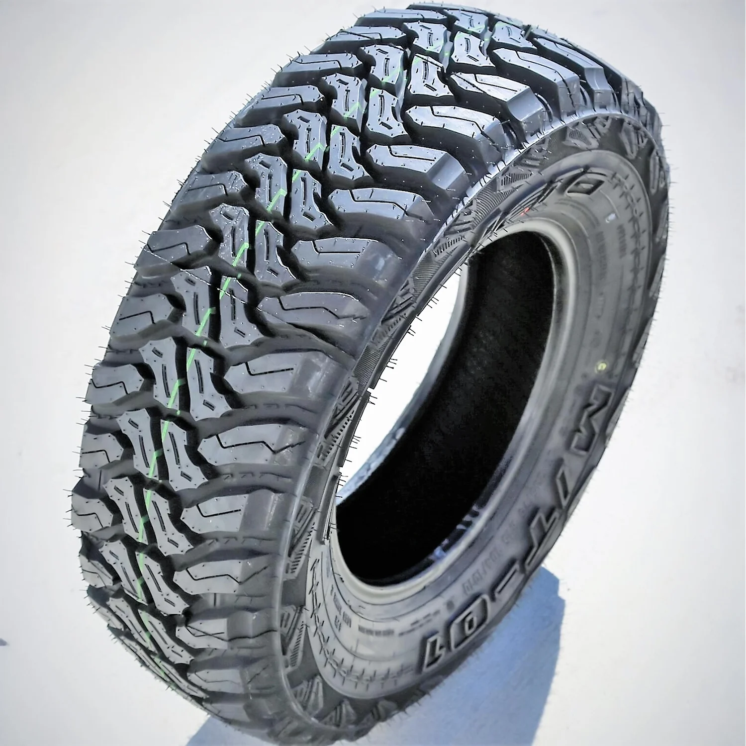 Set of 4 Accelera M/T - 01 235/75R15 104/101Q C 6 Ply Mud Light Truck Tires
