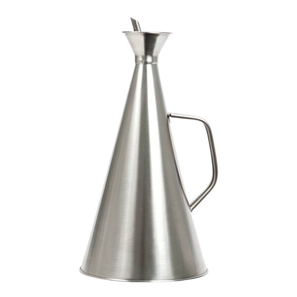 Olivenoljekanne 500 ml stål