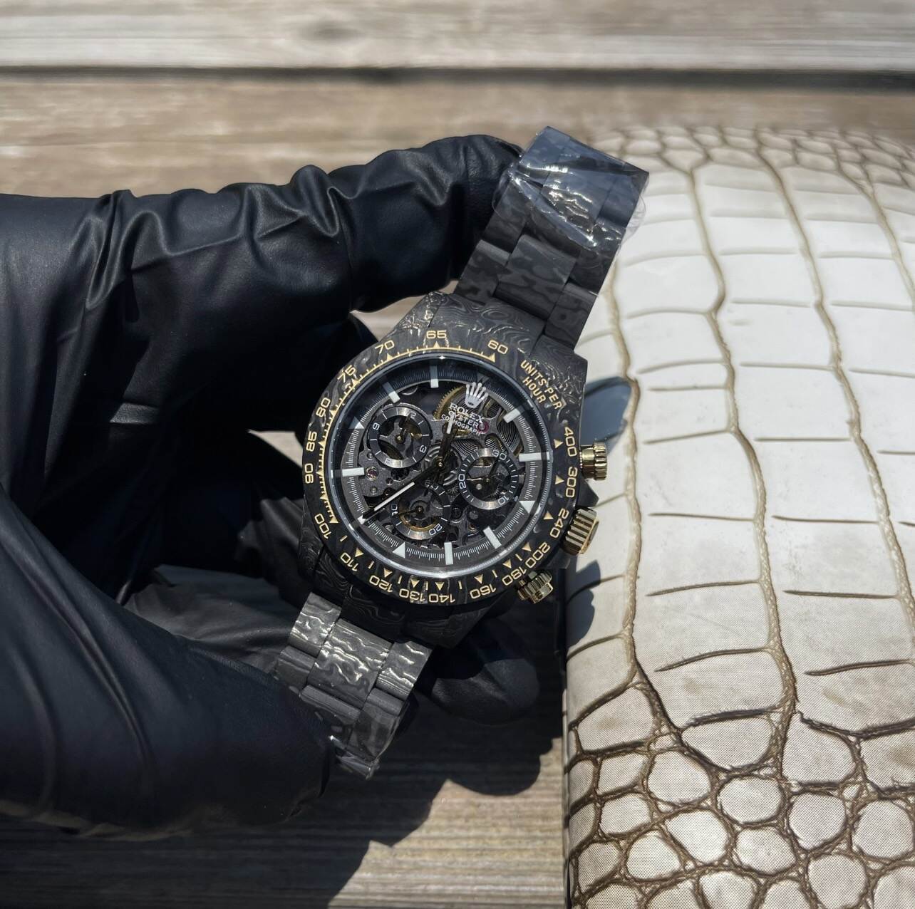 NEW 2025 Rolexロレックス機械式時計の独家ハイエンドカスタム版・スケルトンシリーズです