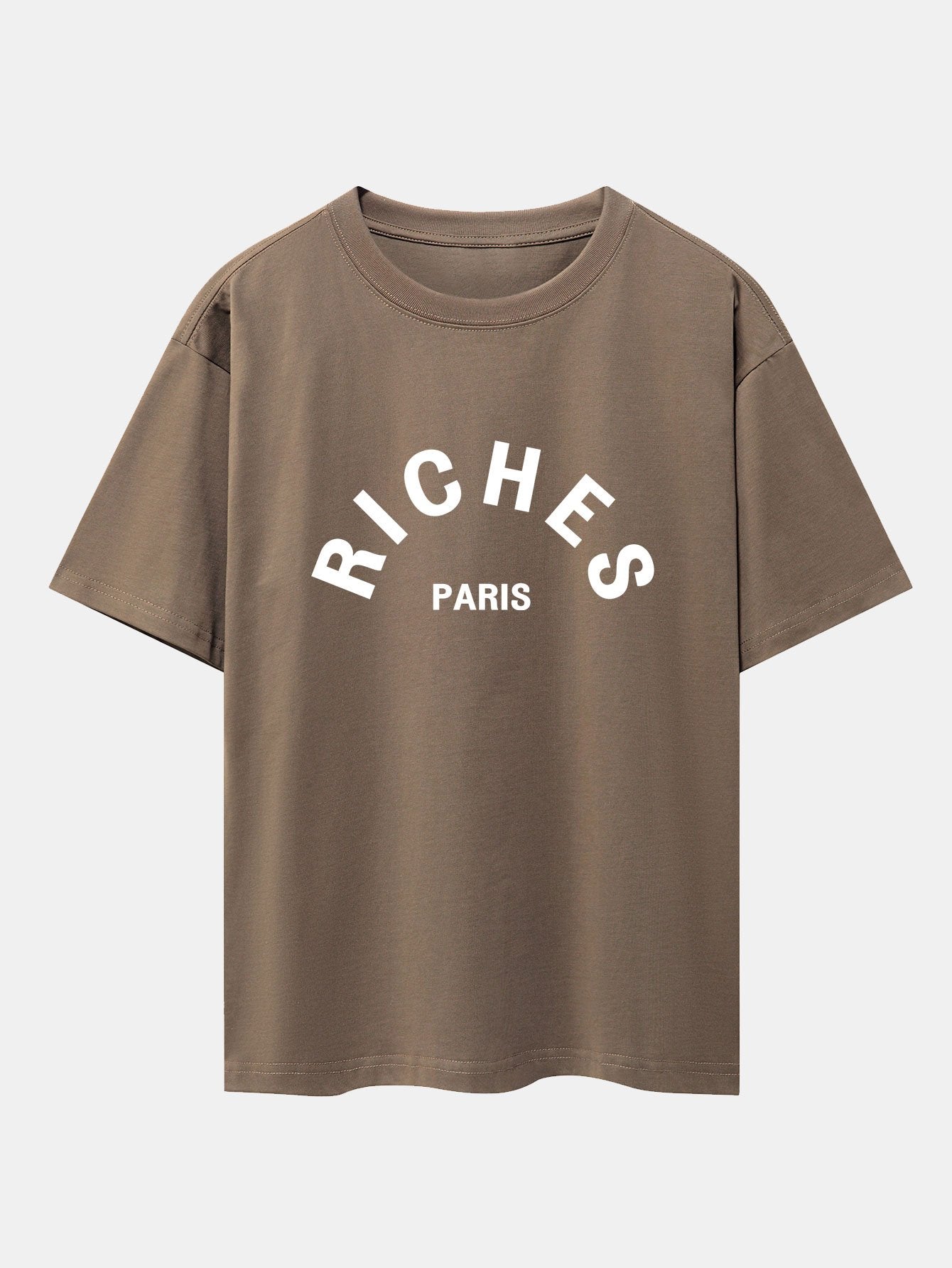 T-shirt oversize imprimé Riches Paris