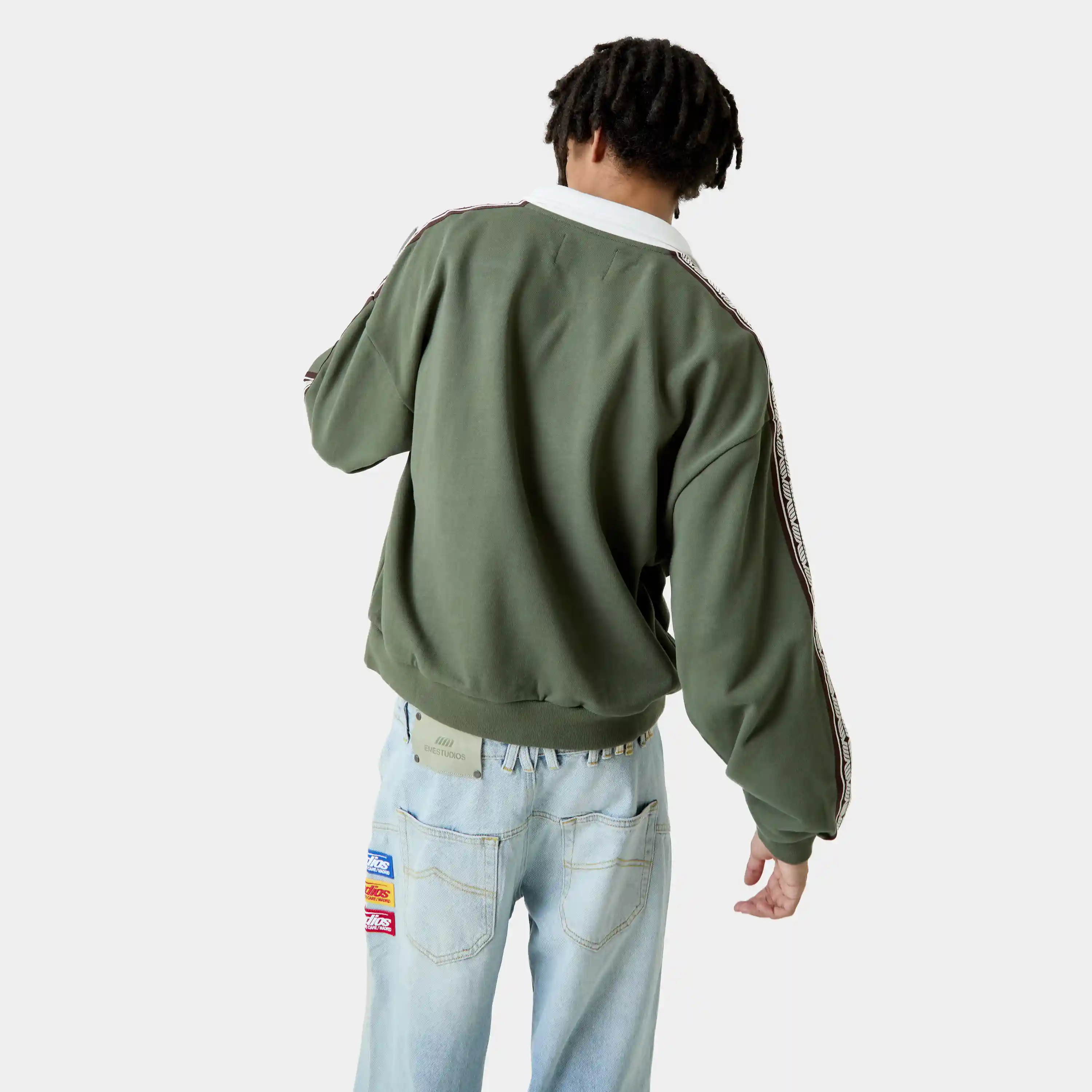 Cane Forest Polo Crewneck