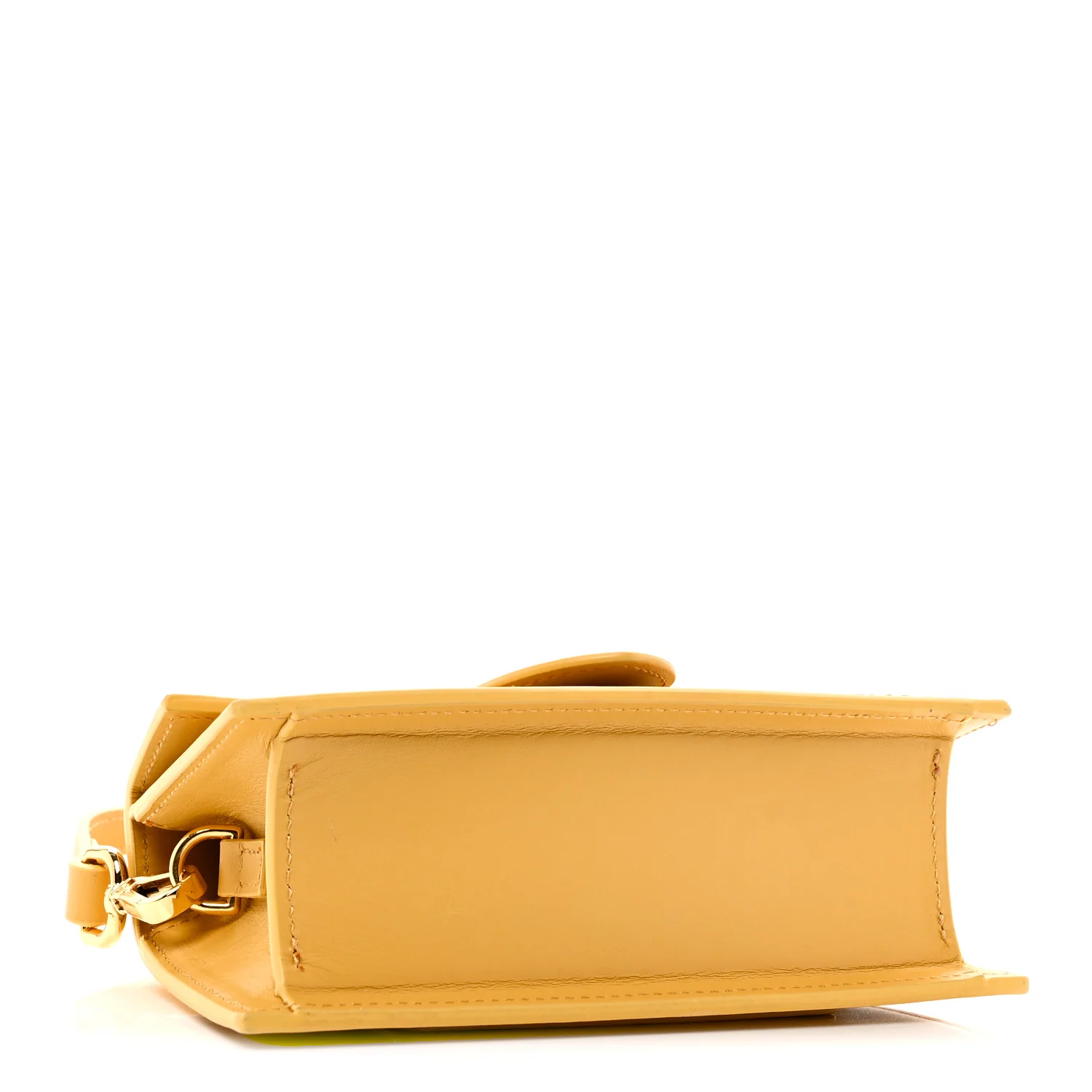 Smooth Calfskin Le Bambino Dark Yellow