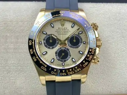 Rolex Cosmograph Daytona M116518LN-0048 Clean Factory Grey Rubber Strap