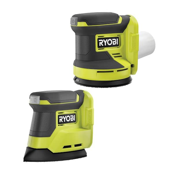 ONE+ 18V Cordless 2 Tool Combo Kit with Random Orbit Sander and Corner Cat Finish Sander (Tools Only)