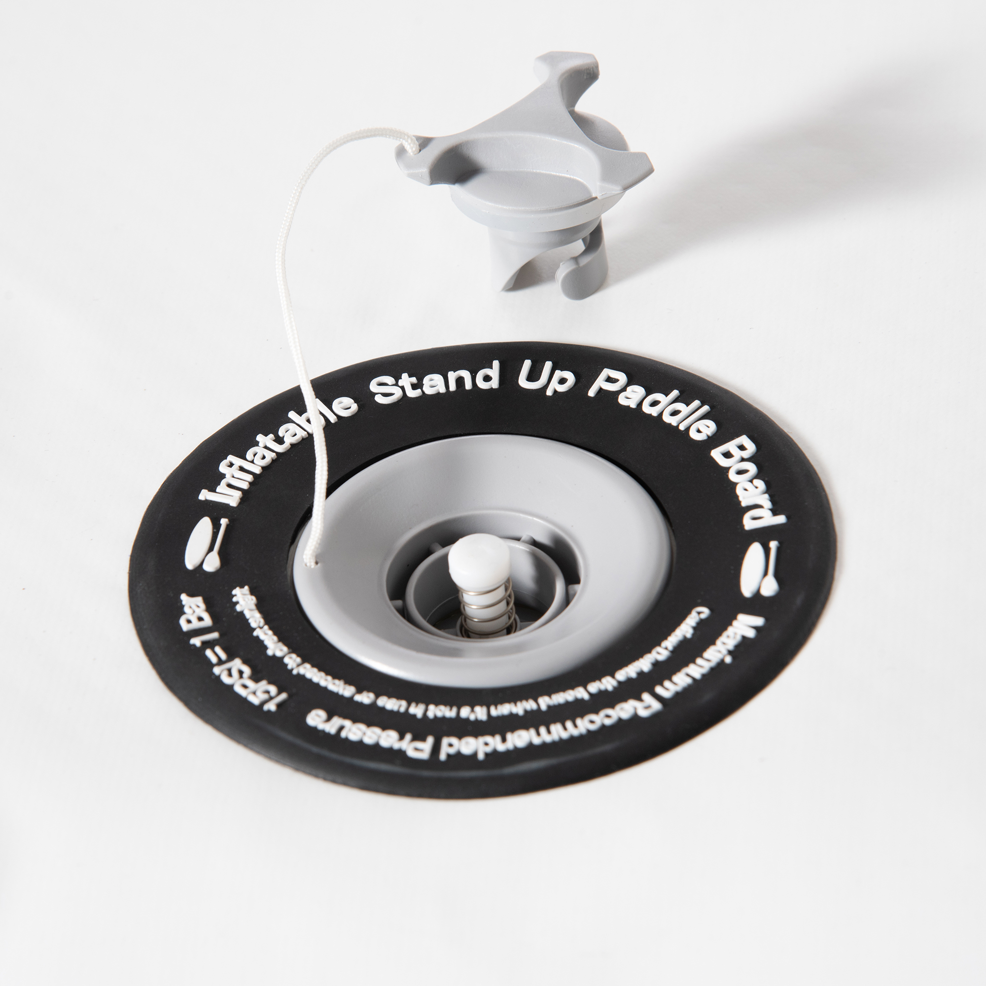 Outsunny groot opblaasbaar zwemeiland, draagvermogen tot 500 kg, wit+blauw+groen, 3 x 2 x 1,5 m