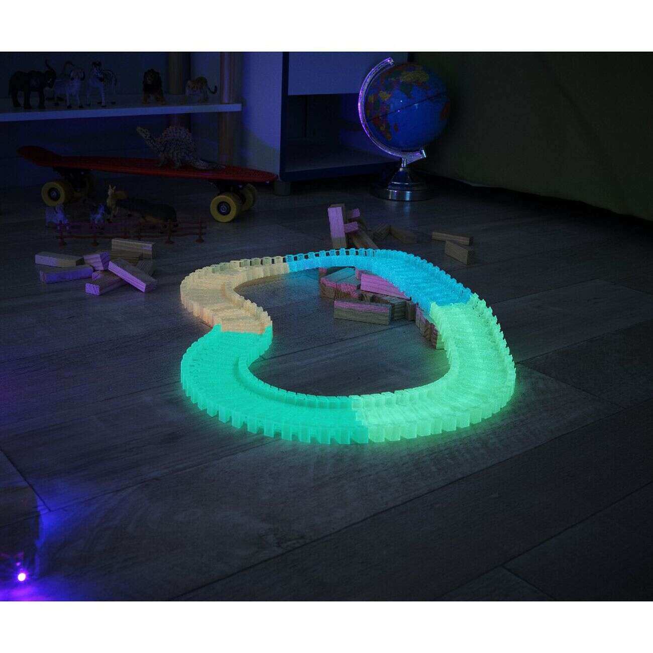 Circuit lumineux 100 rails flexibles