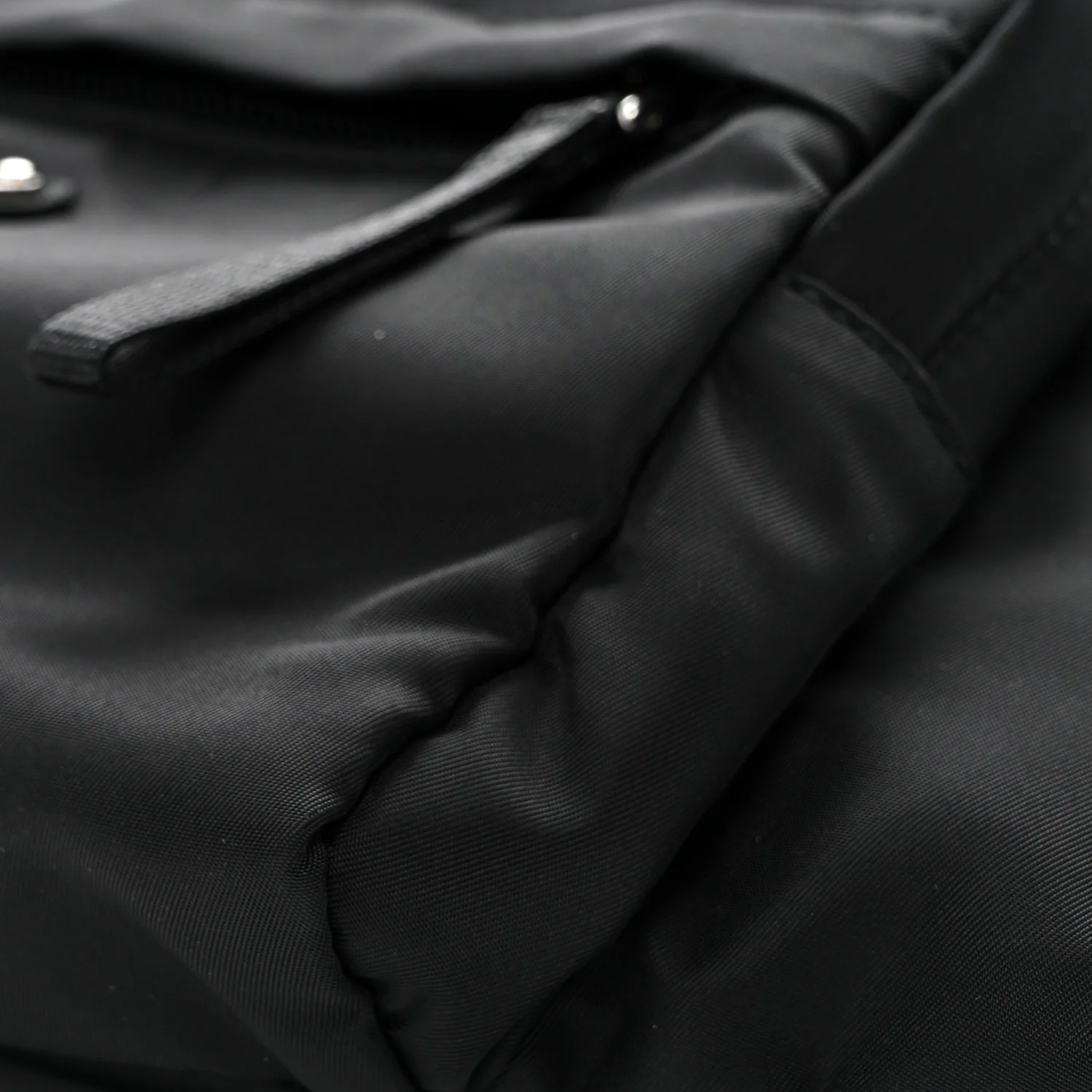 Tessuto Nylon Montagna Belt Bag Black