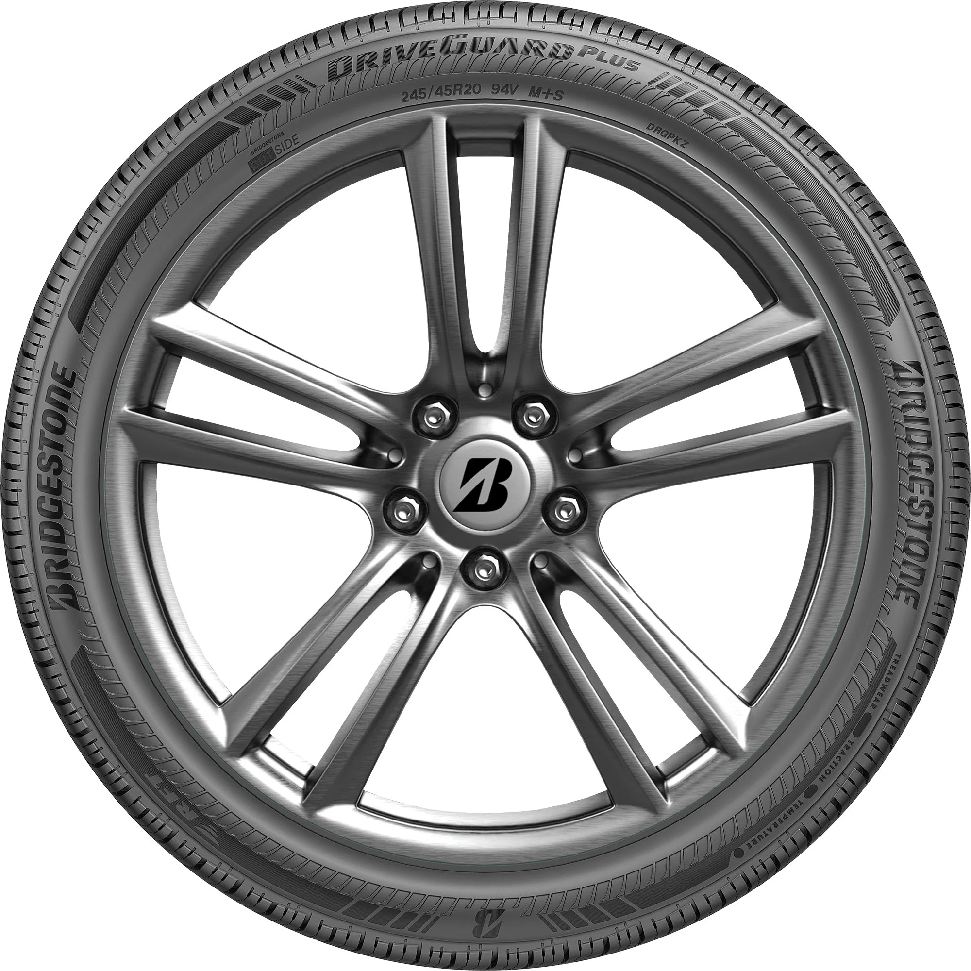 Bridgestone Driveguard Plus Touring 225/50R17 94V Passenger Tire