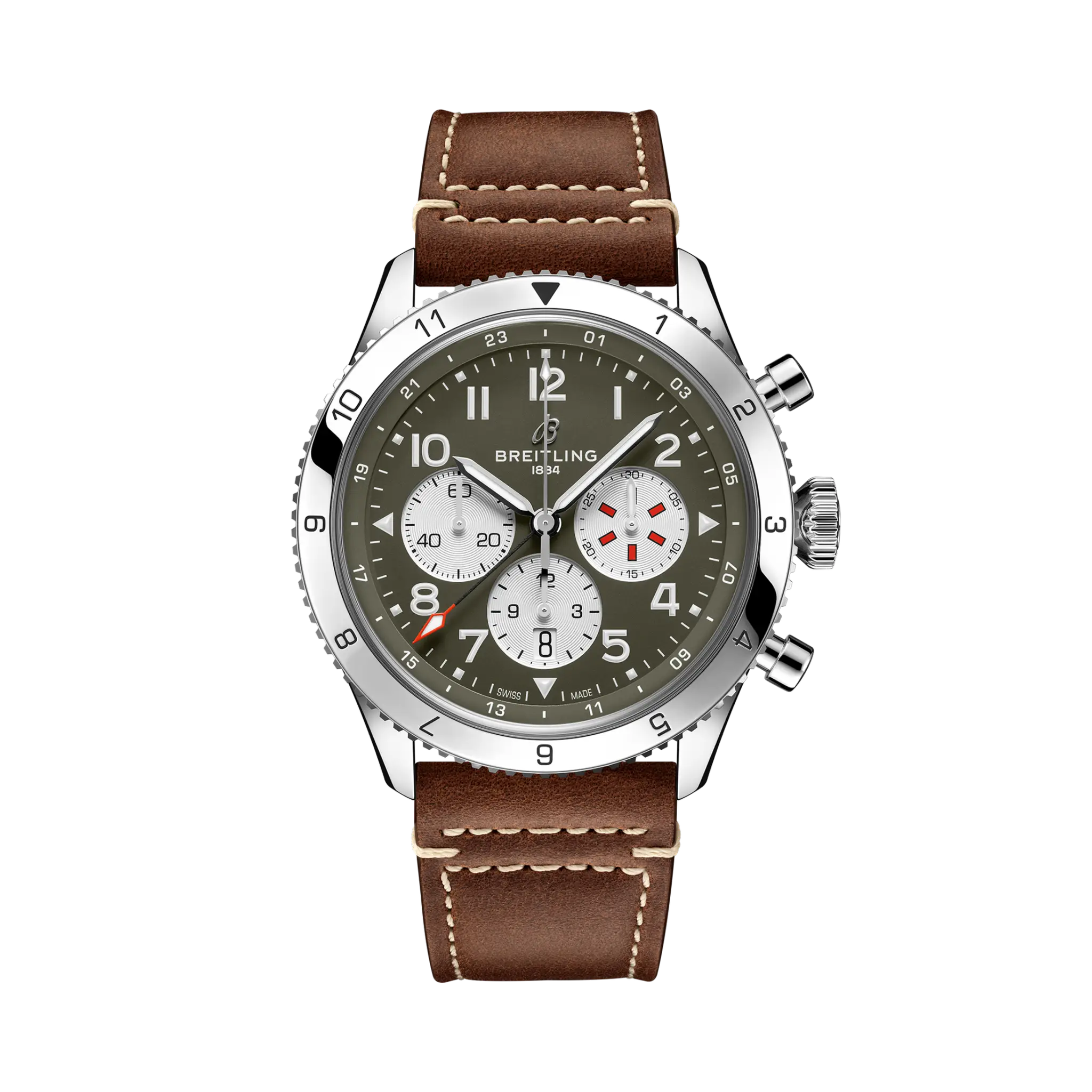 【Super Clone】Breitling Aviator Super Avi B04 Curtiss Warhawk 46mm AB04452A1L1X1