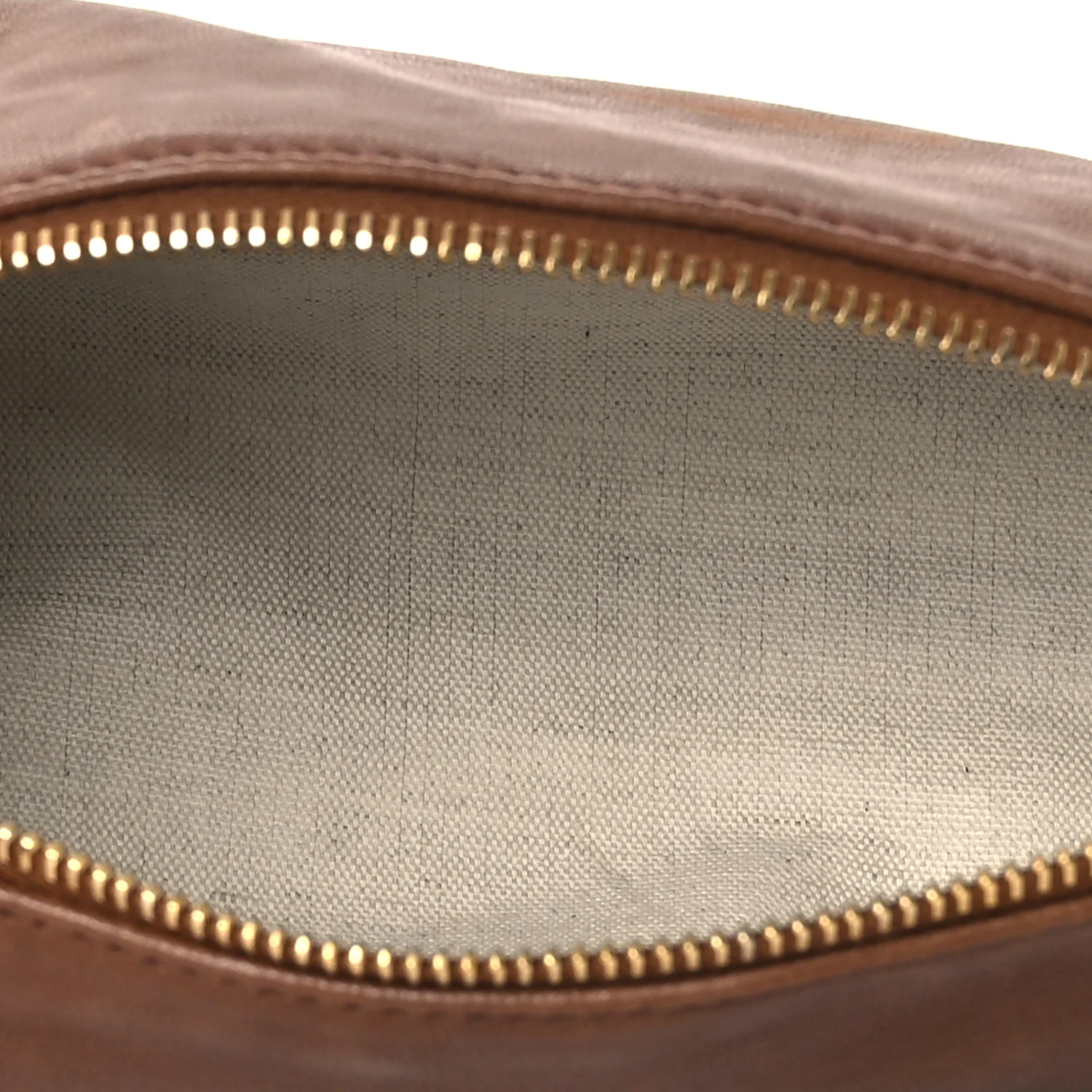 Nappa Aviator Mini Pouch Rovere