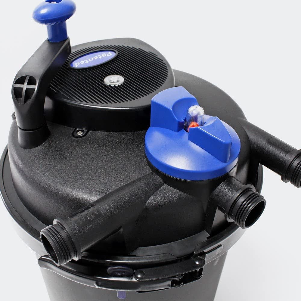SUN CPF - 2500 Grech Pond Bio Pressure Filter, UVC Upto 1600 Gal, 13W