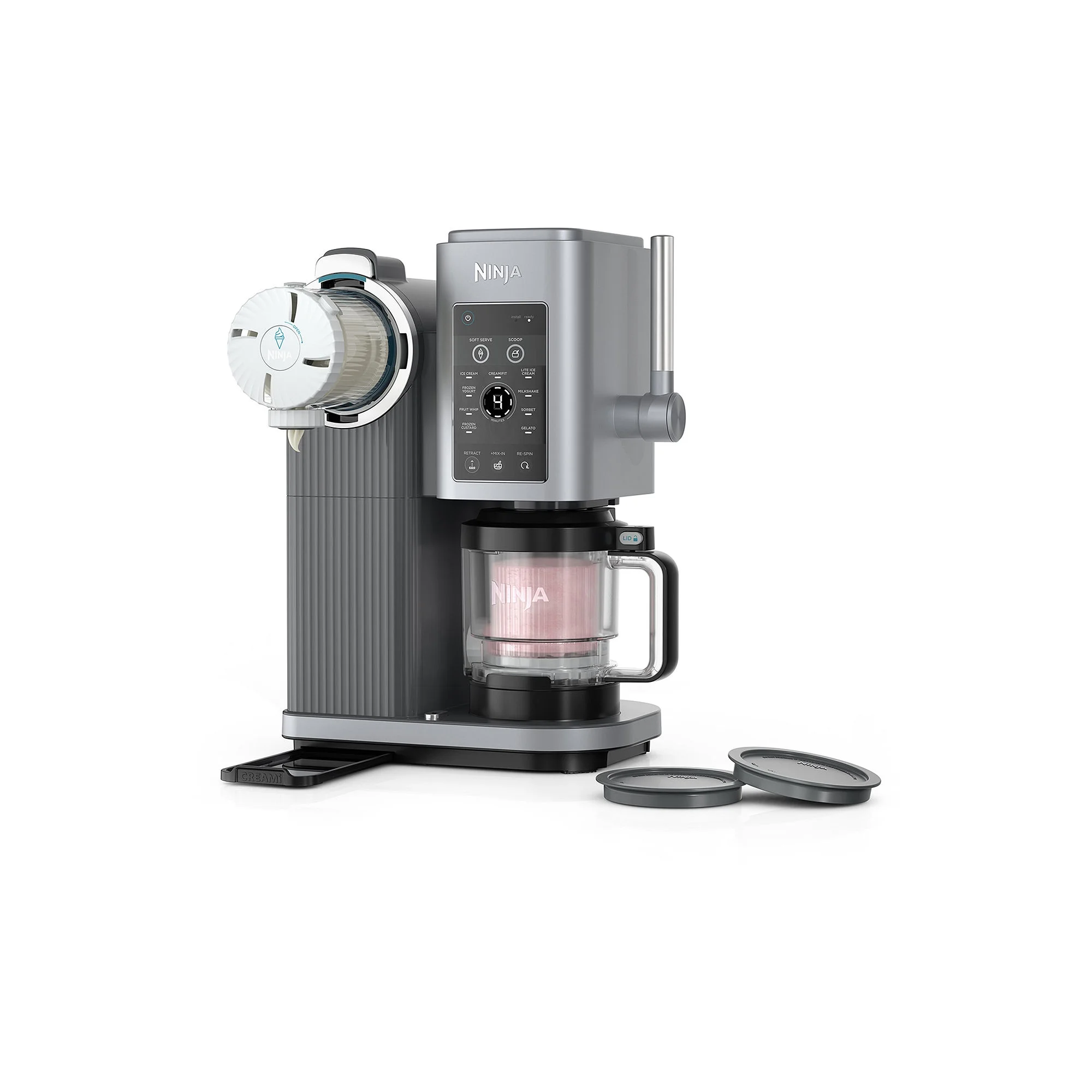 Open Box Swirl-Creami Soft-Serve Maker SILVER ONE SIZE