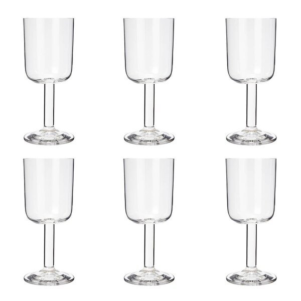 Vera vinglass 29 cl 6 stk klar