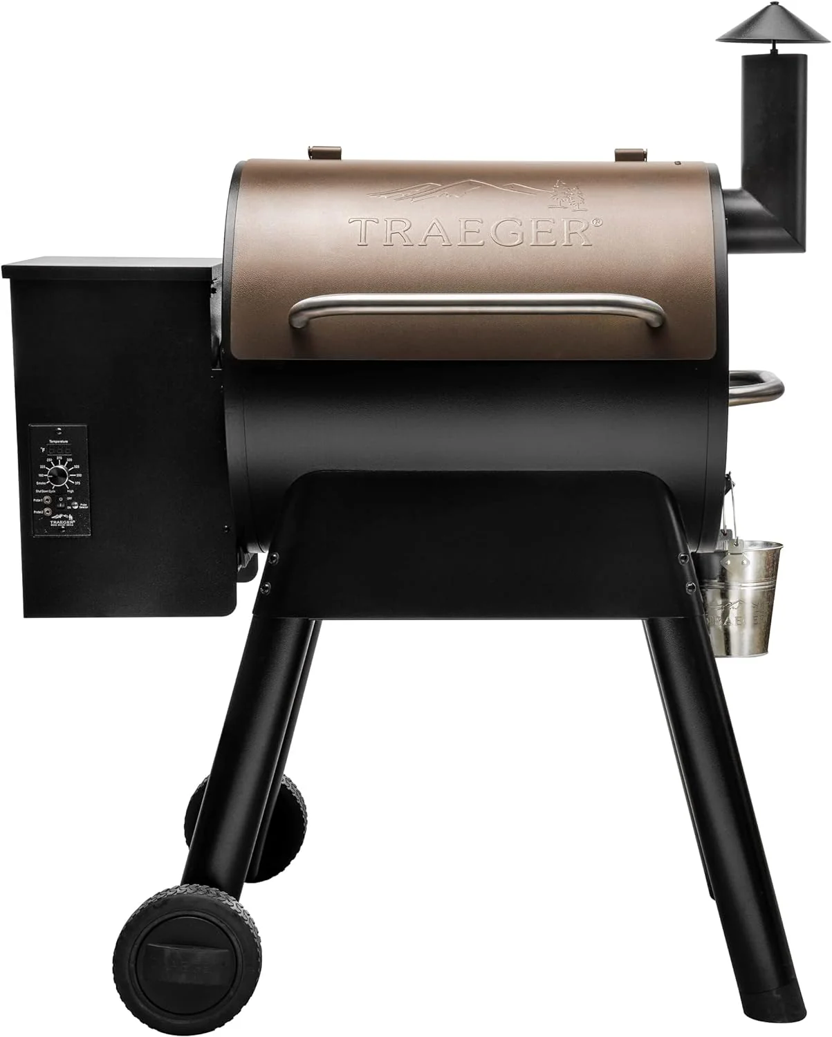 Barbecue et fumoir électrique à granulés de bois Traeger Grills Pro 22, bronze
