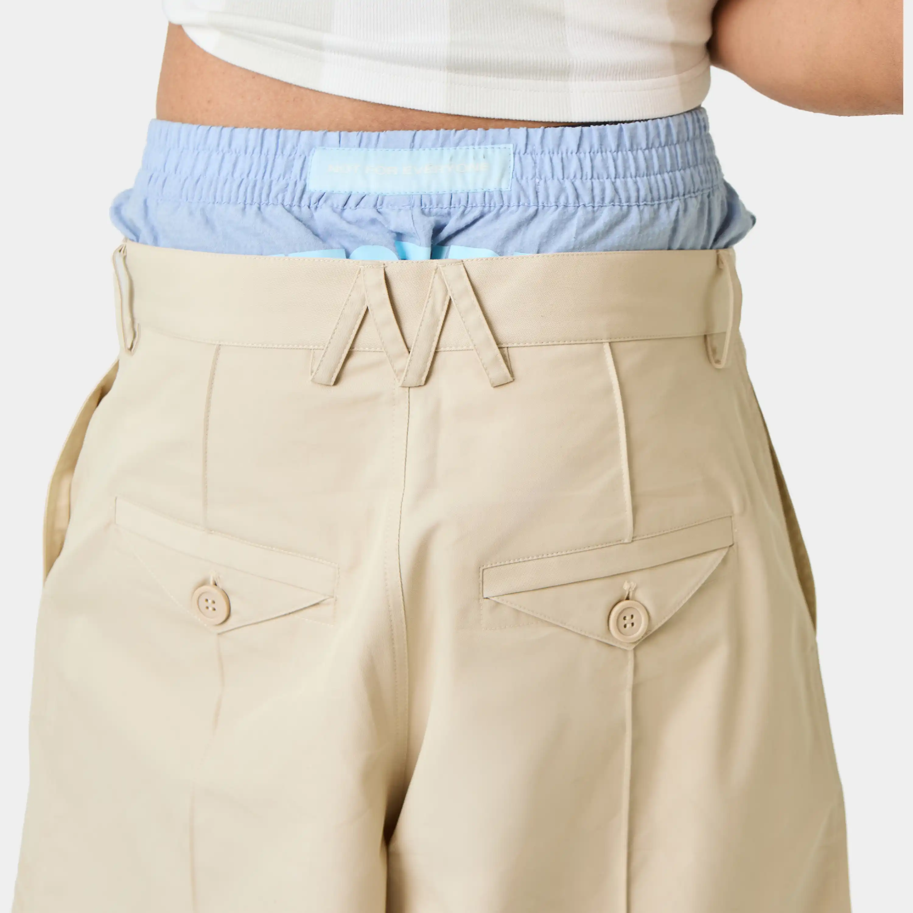 Golin Cloud Cream Formal Jorts