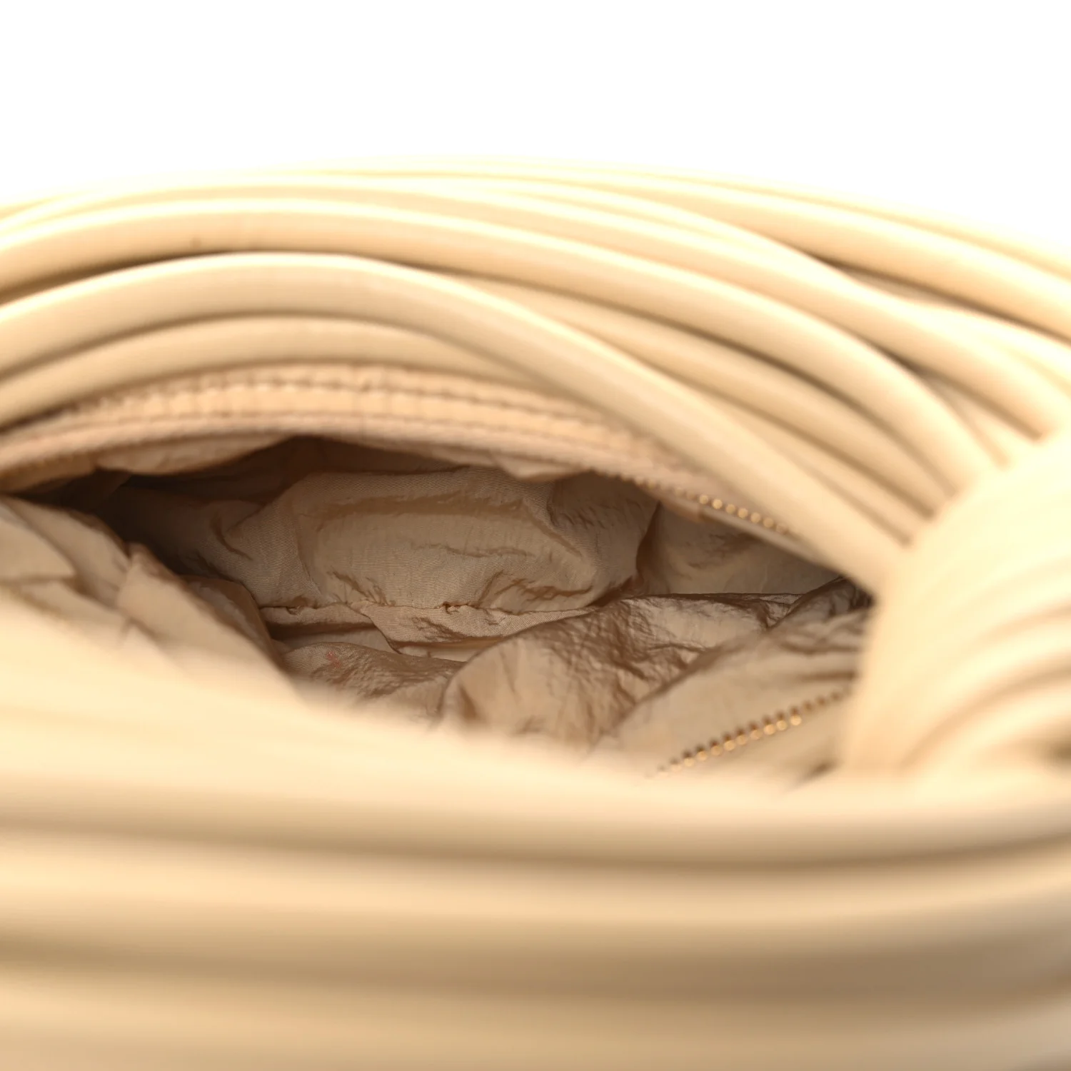 Nappa Mini Tubular Double Knot Porridge