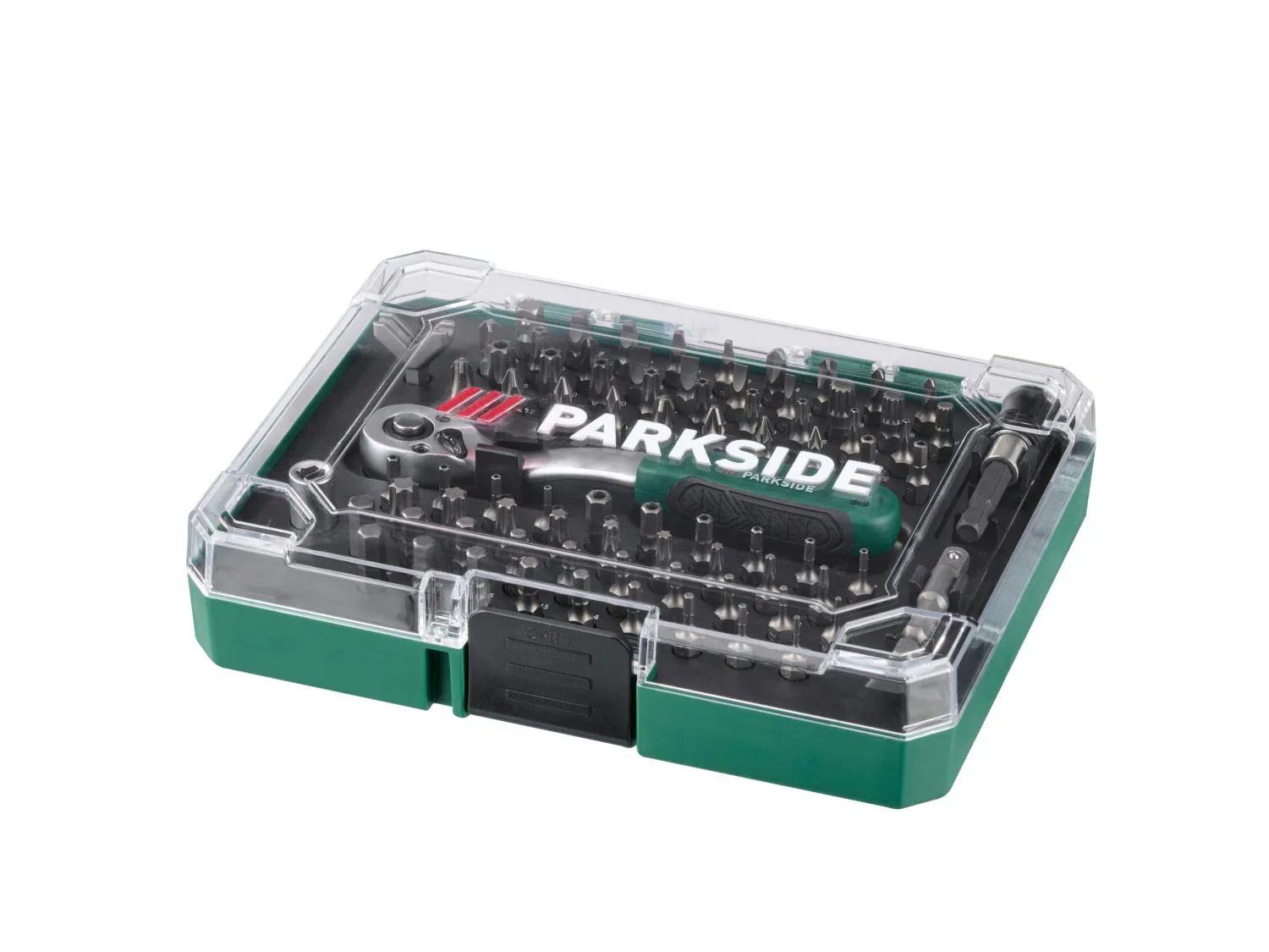 PARKSIDE Set dembouts et cliquet, 81 pices