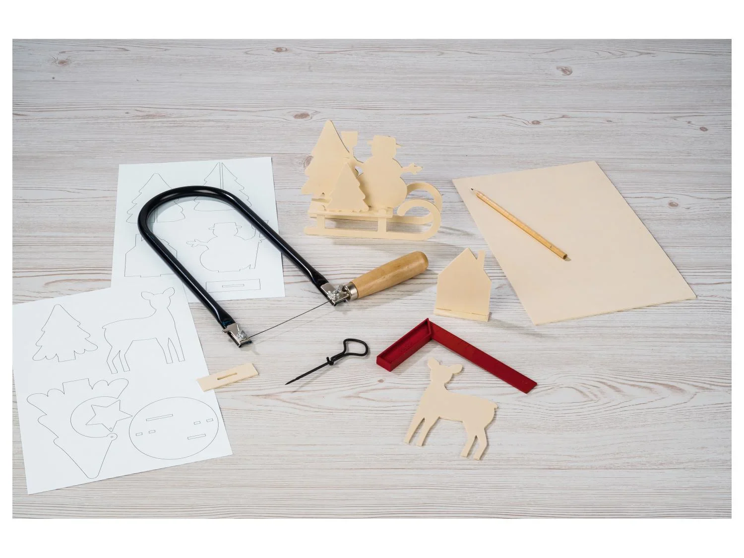 crelando Set de cration avec scie  chantourner