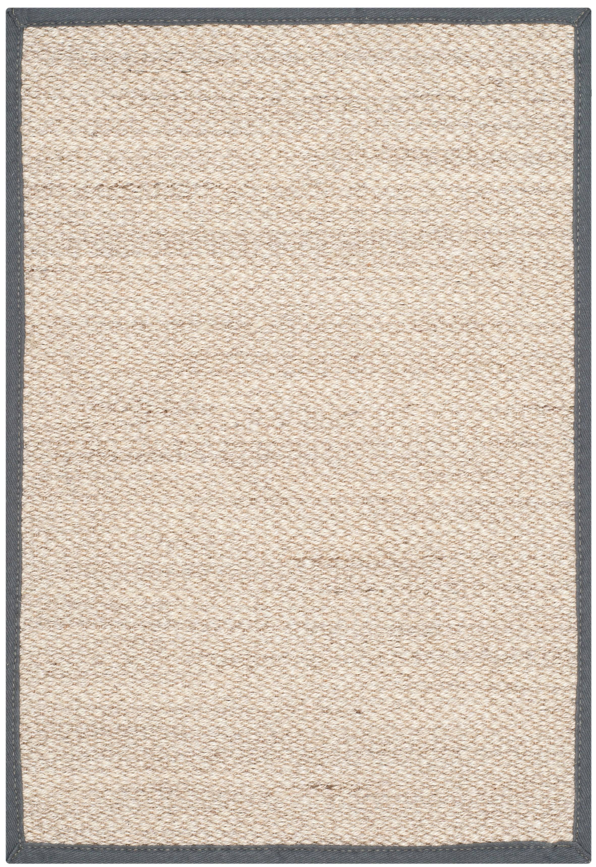 Safavieh Natural Fiber Marble & Dark Grey 9' x 12' Rug